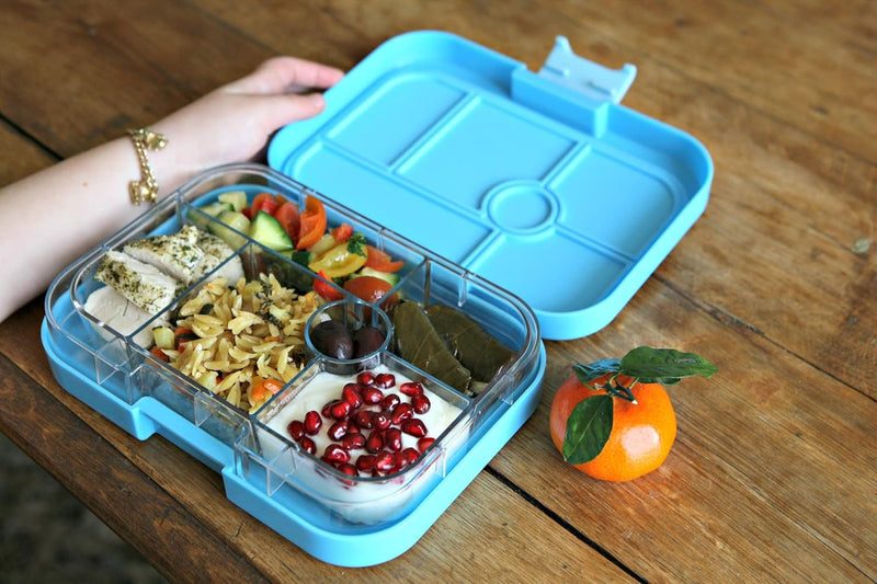 Yumbox Original M Lunchbox - Brotdose 6 Fächer, mittelgross | Bento Box für Kindergarten Kinder, Sch