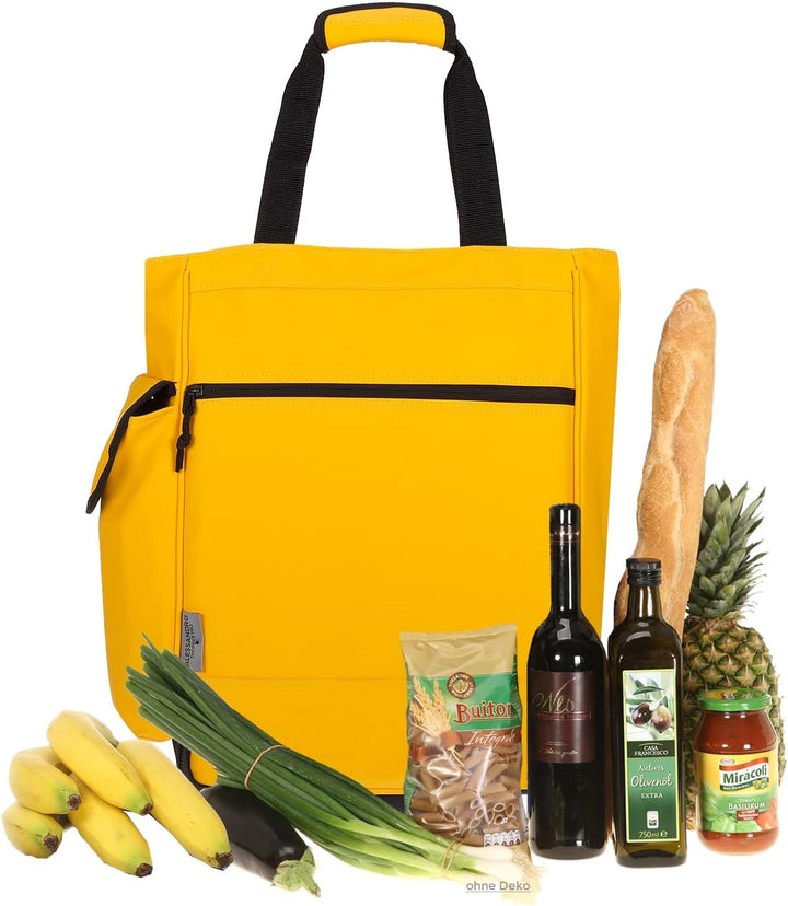 Alessandro Einkaufsroller Shoppingtrolley Einkaufstrolley (12893 LKW-Plane Yellow),