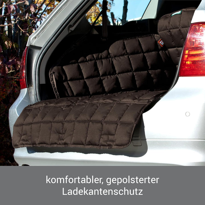 Doctor Bark gepolsterte Kofferraumschutz Hundedecke mit Ladekantenschutz &amp; All-Side-Schutz, waschbar