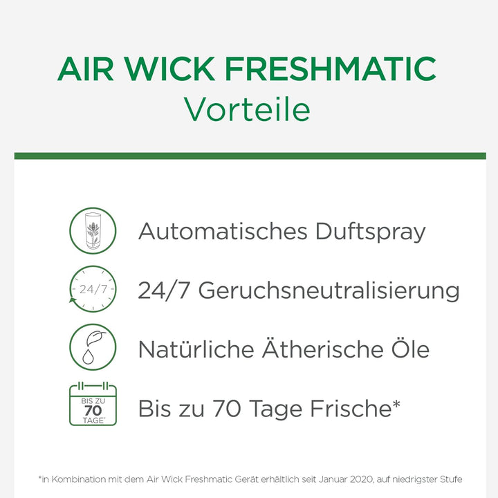 Air Wick Freshmatic Max Nachfüller DUO "Frühling" 6 x 250ml, Mix Pack