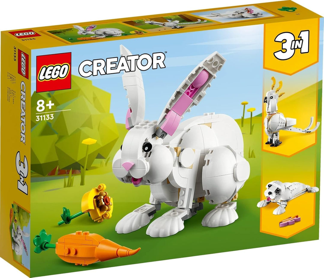 Lego Creator 2er Set: 31143 Vogelhäuschen & 31133 Weisser Hase