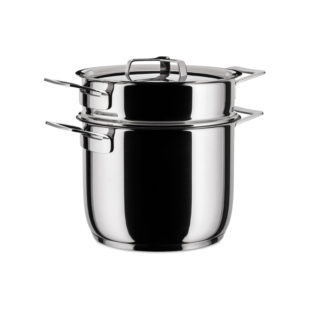 Alessi "POTS&PANS" Pasta-set aus Edelstahl