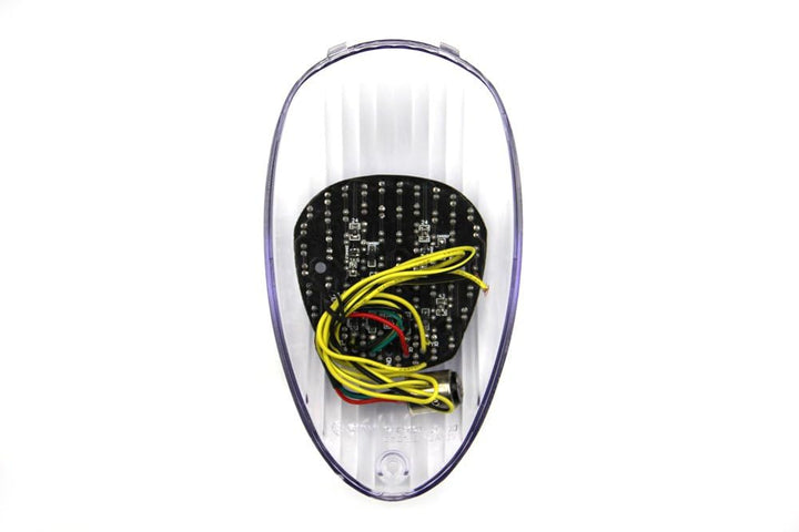 avdb-moto LED-Bremslicht mit integrierten Blinker kompatibel mit Kawasaki Vulcan VN900 (klar), klar