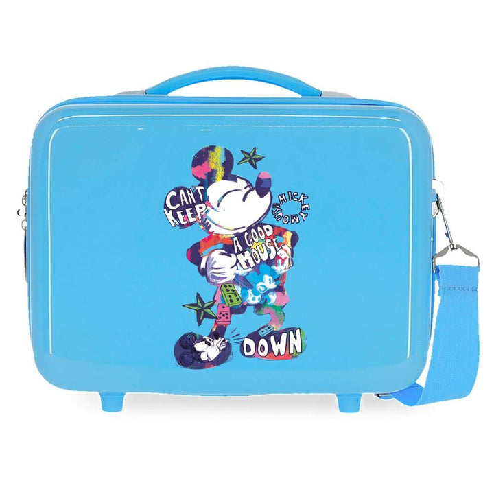 Disney Mickey That´S Easy Kulturbeutel, anpassbar, Blau, 29 x 21 x 15 cm, starr, ABS 9,14 l Utensili