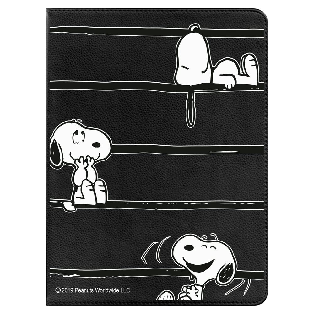 Schutzhülle für Apple iPad Mini 2 / Mini 3, offizielles Snoopy, Snoopy Streifen, [Tablet-Hülle]. [Fa