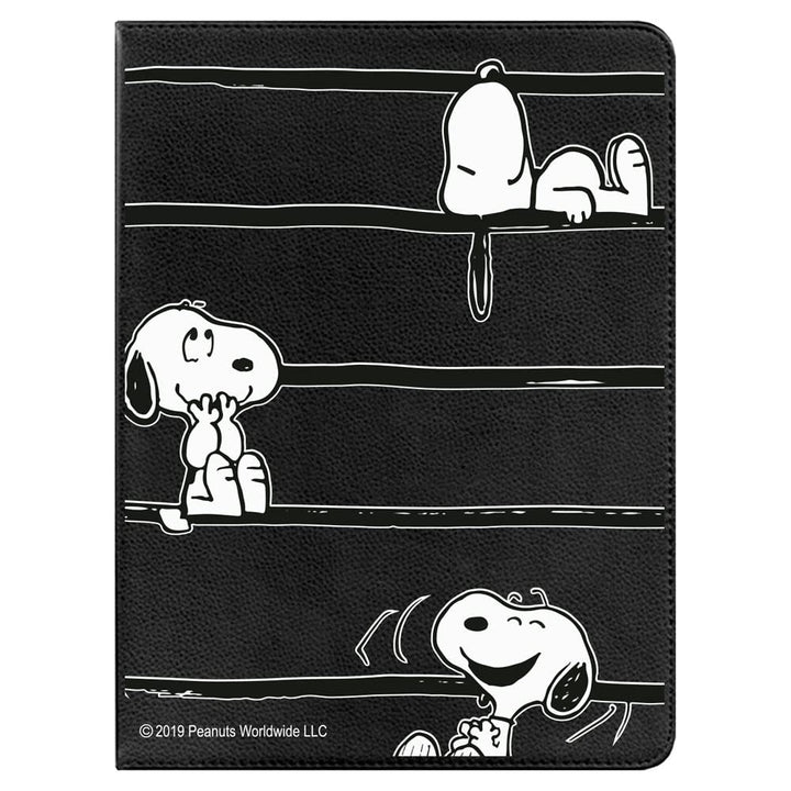 Schutzhülle für Apple iPad Mini 2 / Mini 3, offizielles Snoopy, Snoopy Streifen, [Tablet-Hülle]. [Fa