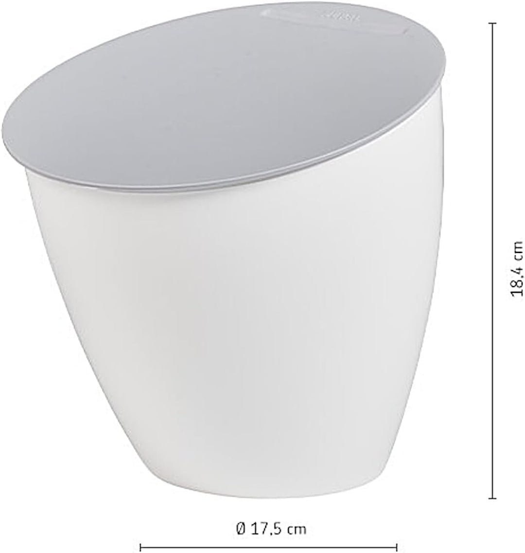 Mepal - Küchenabfalleimer Calypso - Kleiner Mülleimer mit Deckel - Komposteimer Küche - Ideal für di