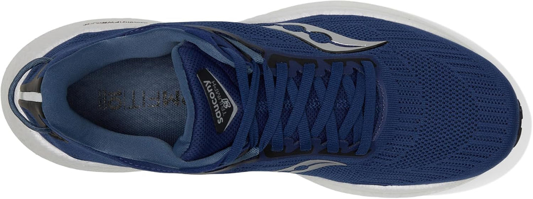 Saucony Herren Triumph 21Sneaker 46.5 EU Indigo Black, 46.5 EU Indigo Black