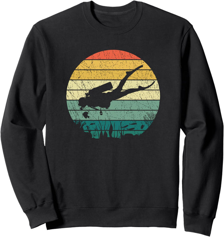 Vintage Taucher Ocean Diver Sweatshirt