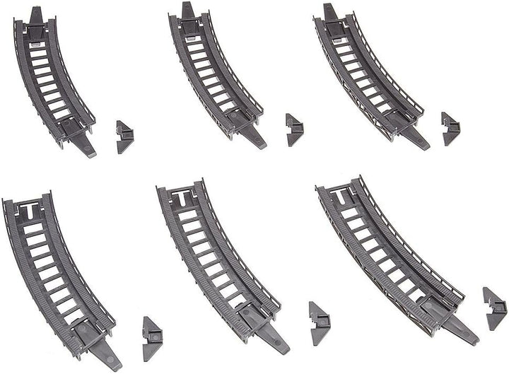 FALLER 222543 - 6 Auffahrtsteile, gebogen Radius 2