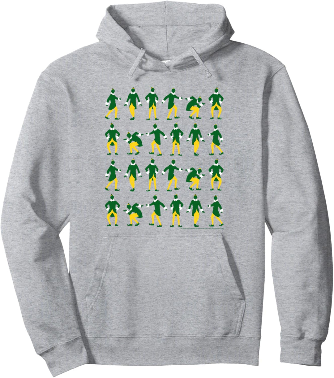 Elf Elf Poses Weihnachten Pullover Hoodie