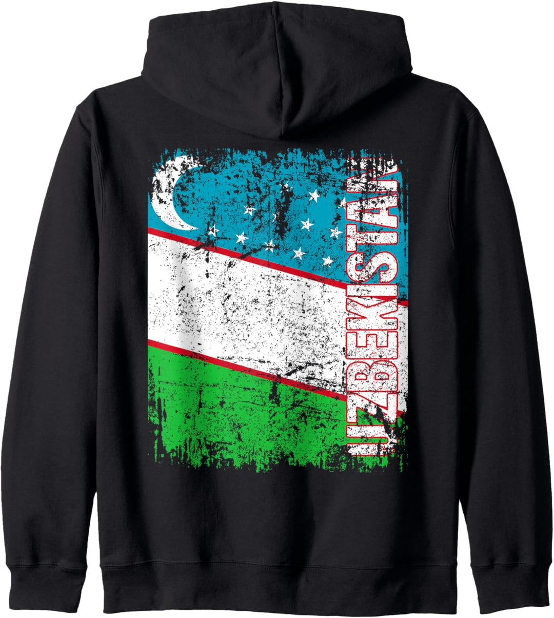 USBEKISTAN Flagge | Damen Herren Kinder USBEKISTAN Kapuzenjacke