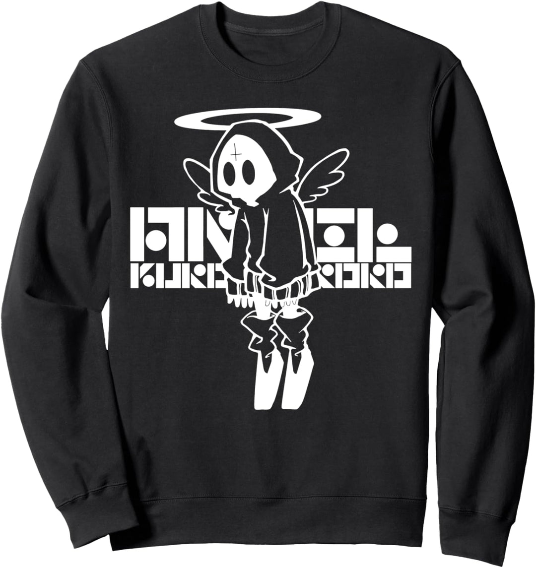 nog-T-0012-Engelsschwarz Sweatshirt