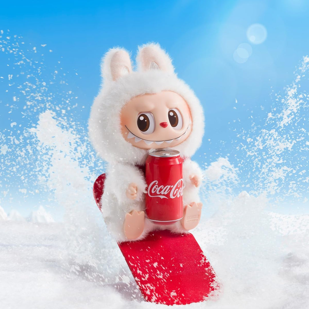 POP MART The Monsters COCA-COLA Series-Vinyl Face Plush Pendant Anime Actionfiguren Sammelfiguren Sa