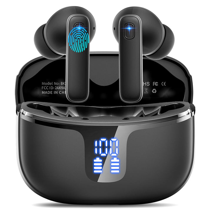 Bluetooth Kopfhörer, 2026 Stereo-Bass 3.0 Kopfhörer Kabellos Bluetooth, ENC Noise Cancelling Wireles