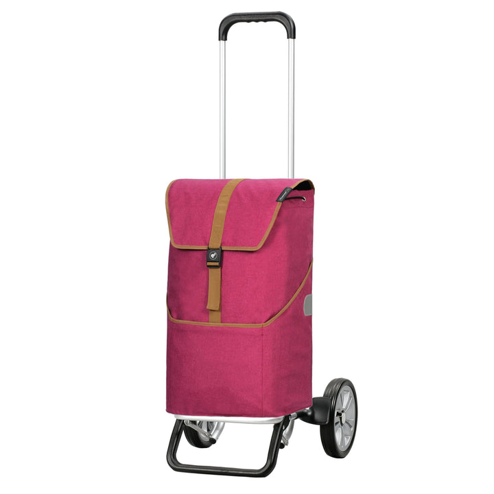 ANDERSEN Einkaufstrolley - Alu Star Shopper Auke Rubin 46 L einkaufen, Einkaufsroller, Rucksack, Tas