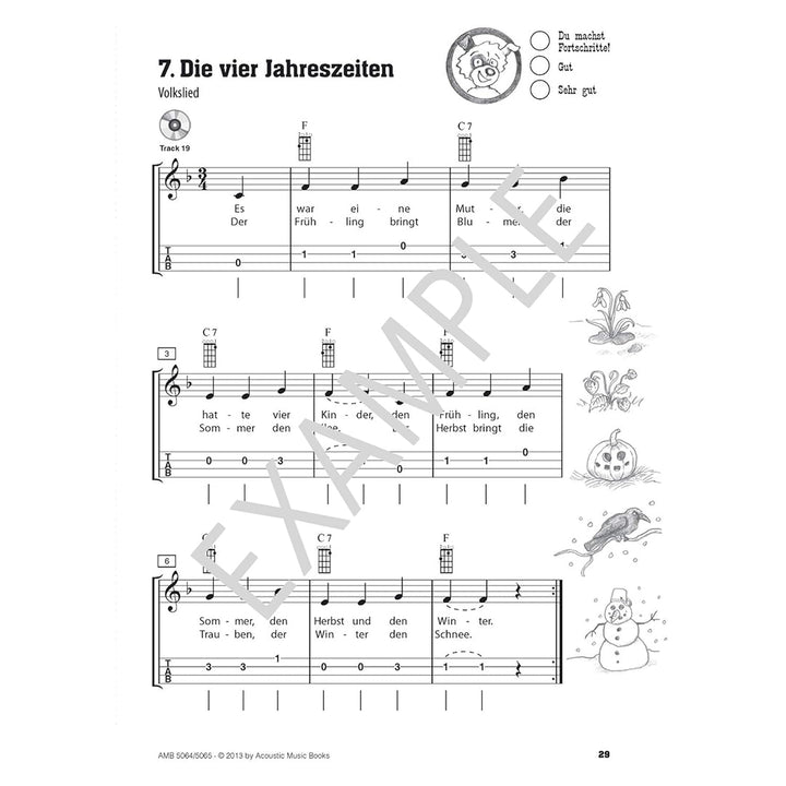 Komm, wir spielen Ukulele! Band 1. Mit CD: Ukulelenschule für Kinder. In internationaler Stimmung (g