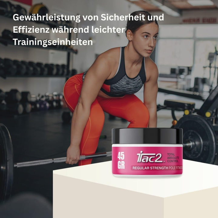 ITAC2®, Grip Pole Dance Handcreme, extra starker Halt und Rutschfestigkeit. Auch für Fitness, Klette