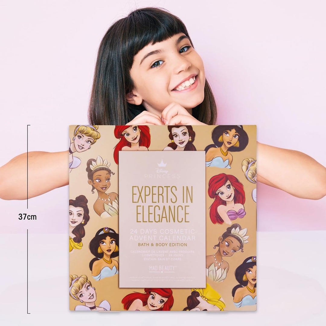 MAD Beauty – Disney Princess Adventskalender mit 24 Make up & Kosmetik Produkten, Wellness Adventska