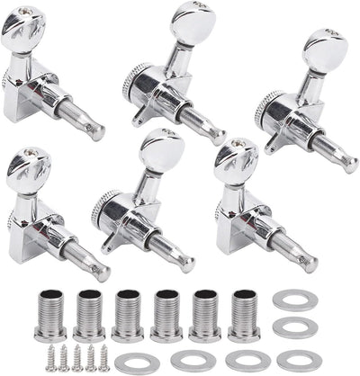 Semiclosed Saiten-Stimmwirbel,String Tuning Pegs Electric Guitar Locking Tuner Keys Guitar Accessory