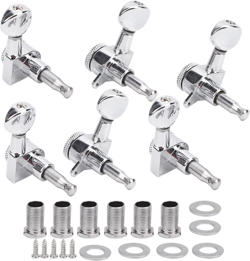 Semiclosed Saiten-Stimmwirbel,String Tuning Pegs Electric Guitar Locking Tuner Keys Guitar Accessory