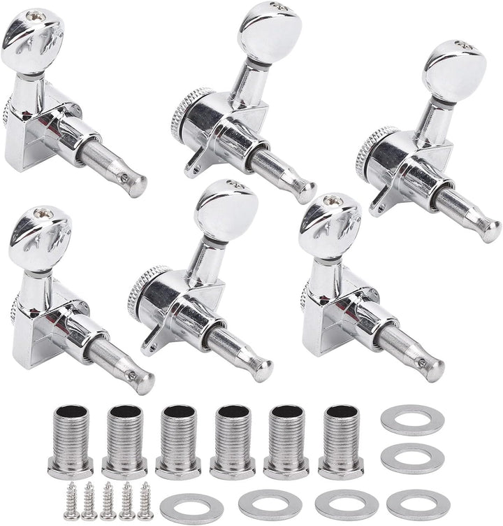 Semiclosed Saiten-Stimmwirbel,String Tuning Pegs Electric Guitar Locking Tuner Keys Guitar Accessory