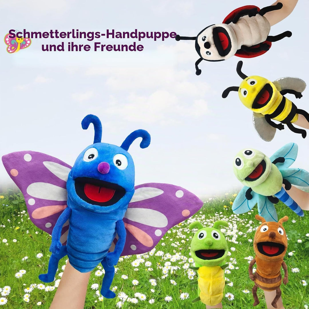 Diese Puppe ist eine Puppe mit richtigen Flauschigen händen und einem beweglichen Mund, die mit biki