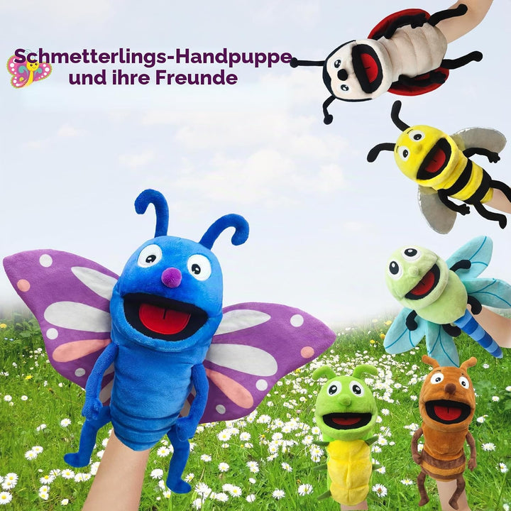 Diese Puppe ist eine Puppe mit richtigen Flauschigen händen und einem beweglichen Mund, die mit biki