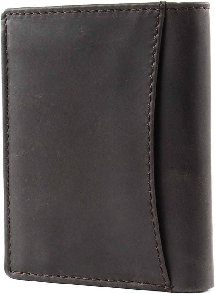 camel active bags Thai Herren Geldbörse RFID Hochformat Leder Mittelgross Braun 9,5 x 2 x 12,5 Brown