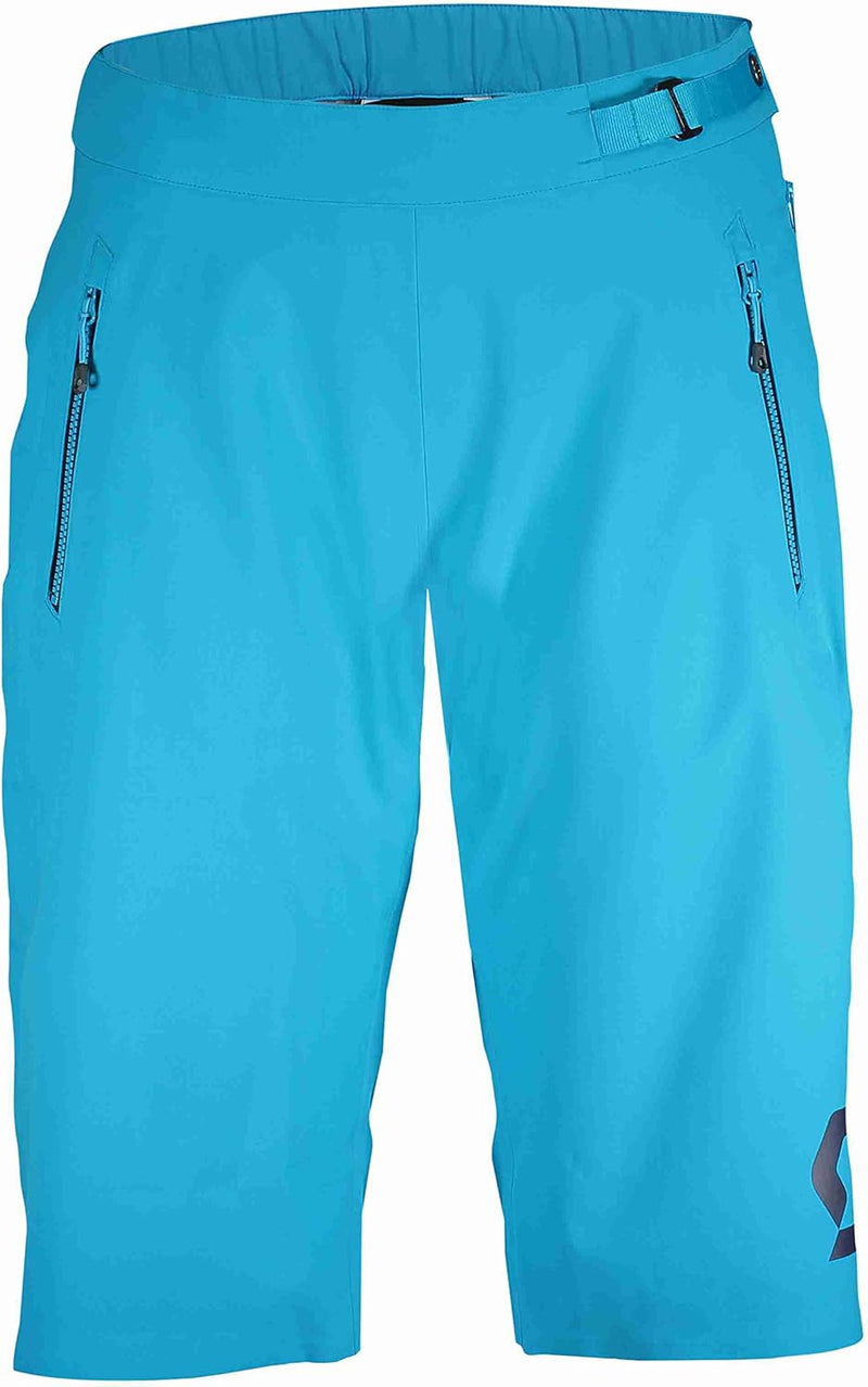 Scott Trail Storm WP Damen Winter Fahrrad Regenshort Hose kurz blau 2022 36-38 Blau, 36-38 Blau