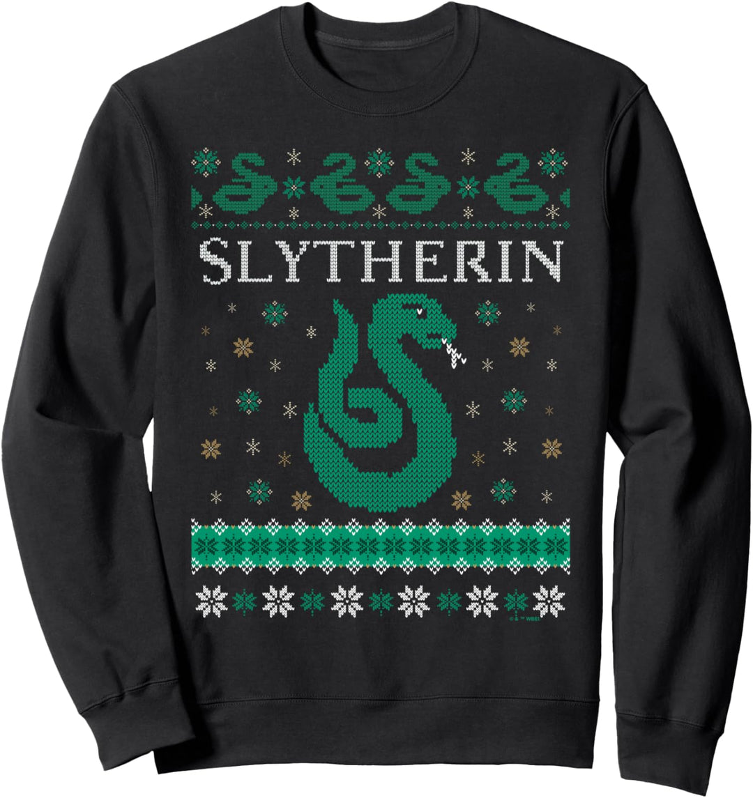 Harry Potter Slytherin Ugly Christmas Sweatshirt