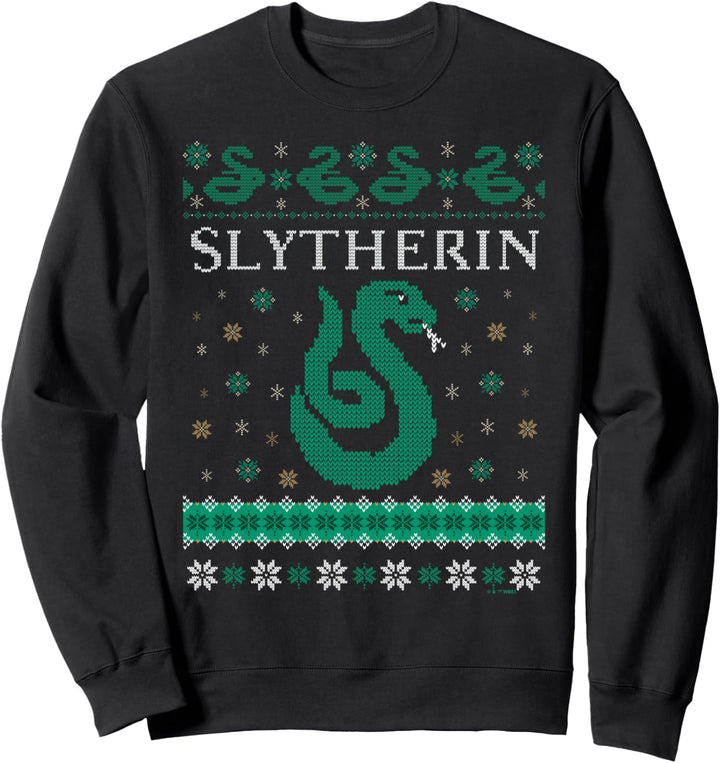 Harry Potter Slytherin Ugly Christmas Sweatshirt