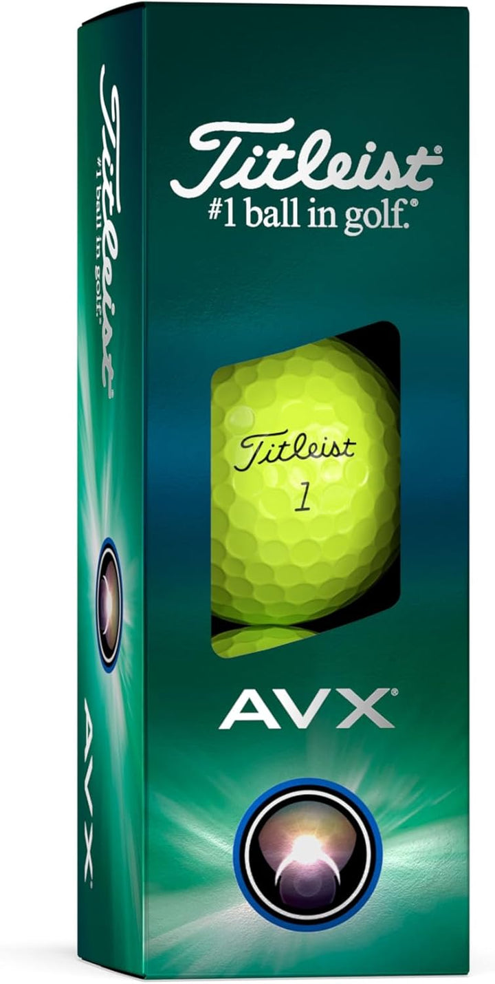 Titleist Herren 2020 Avx YLW Golfball Einheitsgrösse gelb, Einheitsgröße gelb
