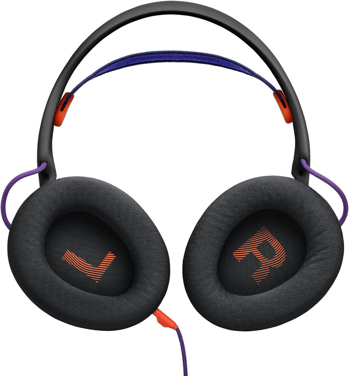 JBL Quantum 250 Kabelgebundene Over-Ear-Gaming-Kopfhörer, JBL Quantum Spatial Sound, Mikrofon mit Ge