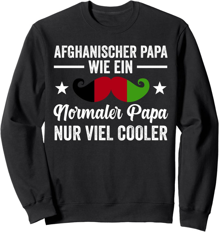 Afghaner Papa Afghanistan Vater Vatertag Afghanisches Sweatshirt
