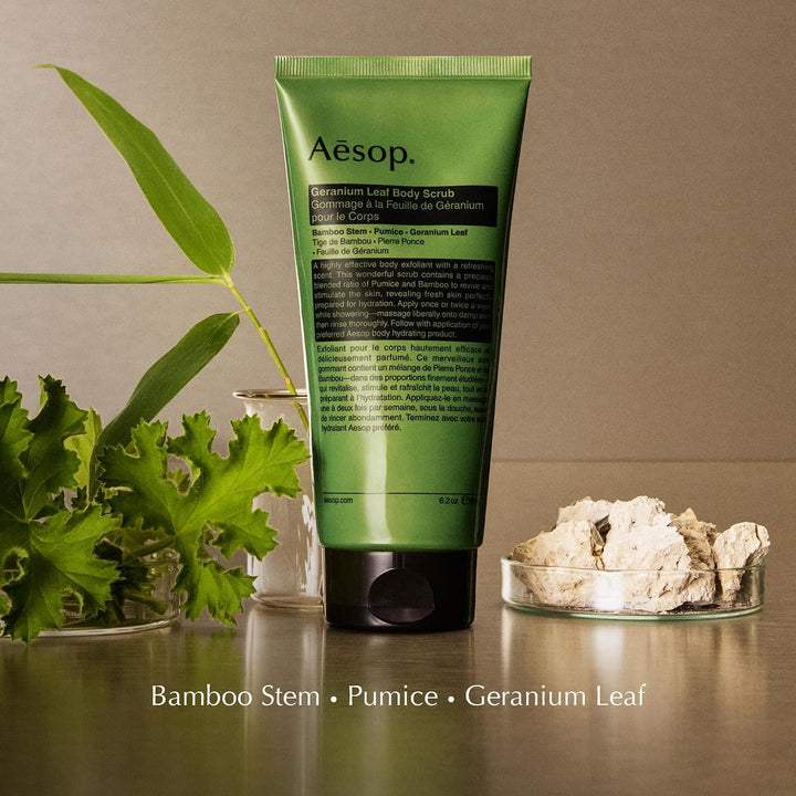 AESOP Geranium Leaf Body Scrub (180 ml)