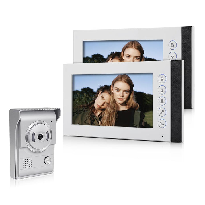 7 Zoll Farbe Verdrahtetes Video Tür Telefon Gegensprechanlage System Home Video Kamera Türklingel 70