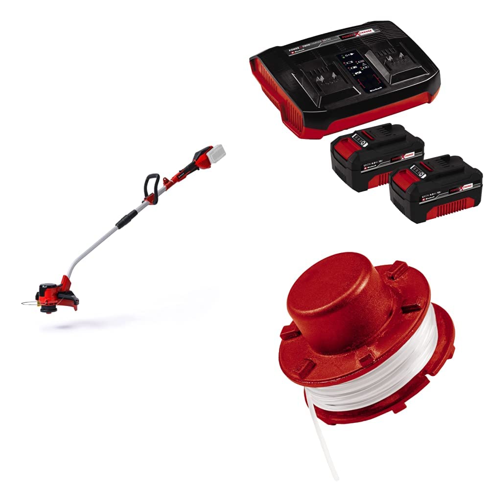 Einhell Akku-Rasentrimmer GE-CT 36/30 Li E Power X-Change (2x18 V, 9.000 U/min, elektr. Drehzahlregu