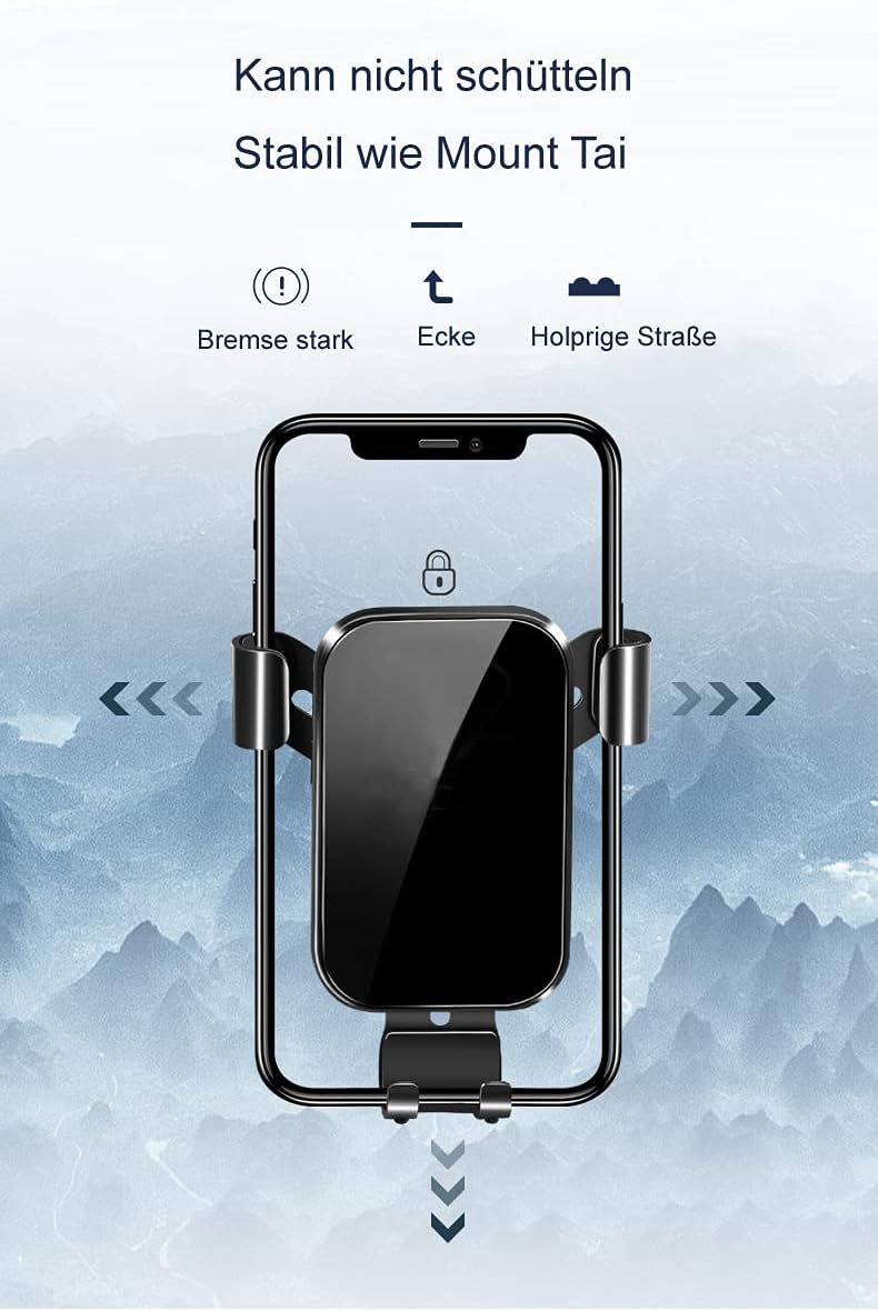 für Volvo xc60 zubehör telefonhalterung xc60 mittelkonsole navigationshalterung 2018 2019 2020 2021