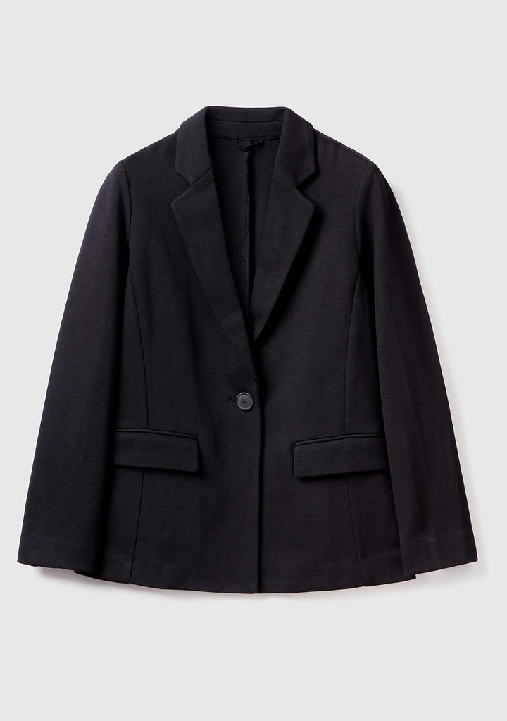 United Colors of Benetton Damen Jacke, 44 Schwarz 100