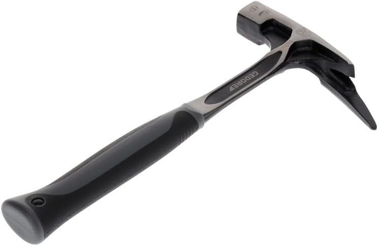 GEDORE 1576143 Latthammer mit Magnet, 340 mm, Anti-Vibrationssystem, Ergonomischer Griff, Kopf und S