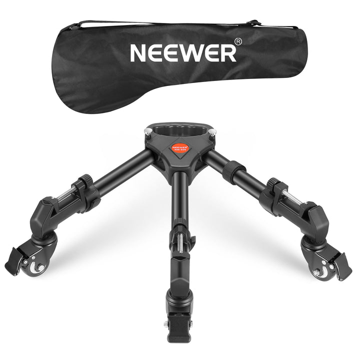 Neewer Fotografie Professionell Schwerlast-Stativ Dolly mit Gummi-Räder und verstellbaren Beinbefest