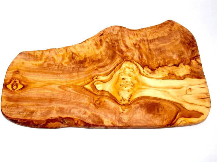 Olivenholz Schneidbrett Naturschnitt ca 40 cm