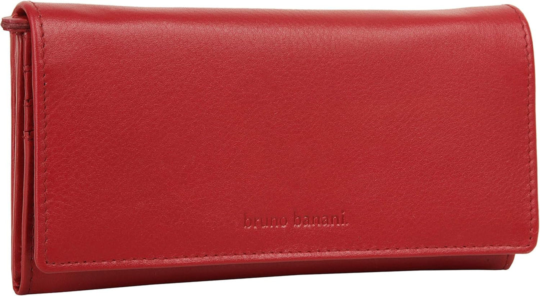 bruno banani Geldbörse Echt Leder rot Damen - 020576, Rot