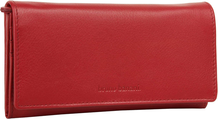 bruno banani Geldbörse Echt Leder rot Damen - 020576, Rot