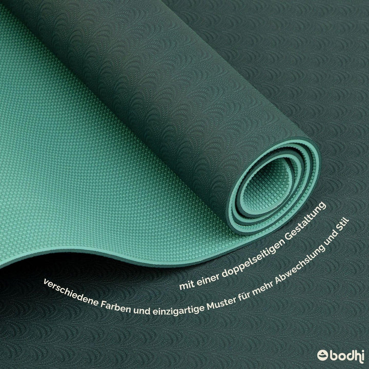 Bodhi Yogamatte Lotus Pro | Rutschfeste Übungsmatte | Sportmatte für Gymnastik, Pilates &amp; Fitness |