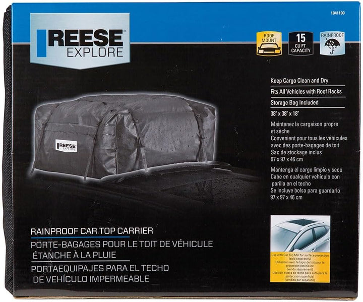 Reese Explore 1041100 Regenfeste Auto-Tragetasche, 4,5 m