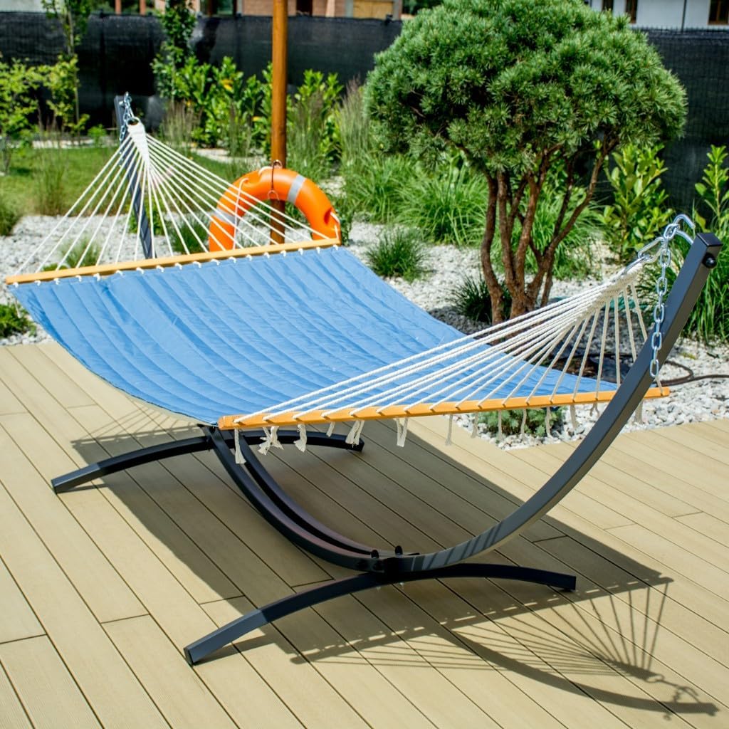 ZOLTA Hängemattengestell - Graphit - Zusammenklappbar - Hängemattenständer Für Garten & Balkon - Max