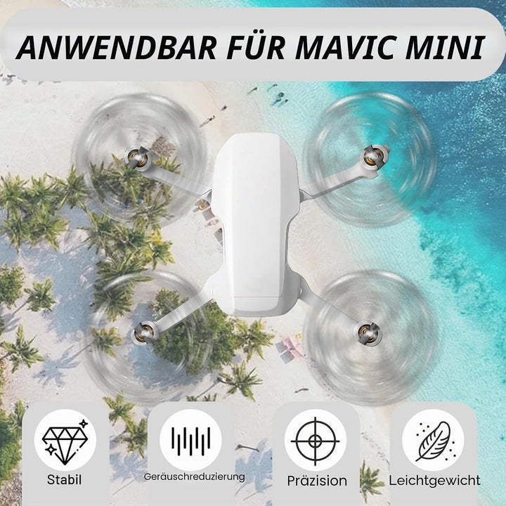 24 Pcs Propeller für DJI Mini 4K, Mini 2 SE/ 2/ SE Ersatzpropeller Set 4726FM Geräuscharm Luftschrau
