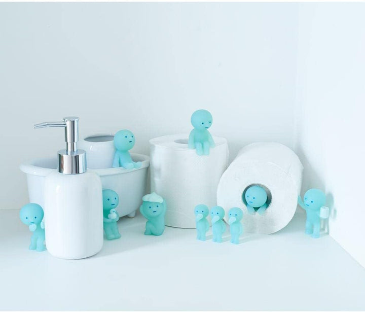 Eine Figur smiski Serie Toilette